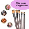 JOYVOX Flat Paint Brush Set, Face Paint Brushes, Oil Painting