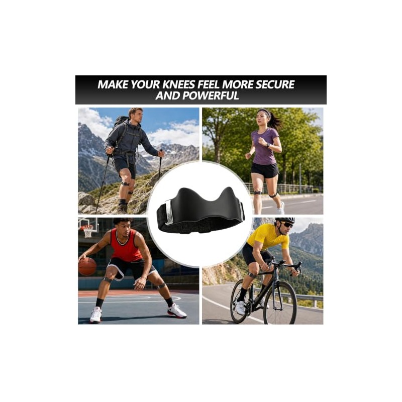 Stryde Precision Knee Strap, Patella Tendon Support, 3D Cushion