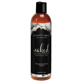 IE046-120 Naked Aromatherapy Massage Oil Fragrance Free - 4 Oz. / 120 Ml