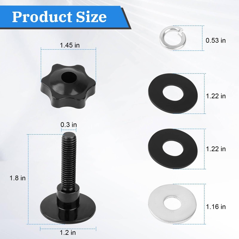 254A0001 Tonneau Cover Replacement Parts for BAK Cover Adjusting Knob
