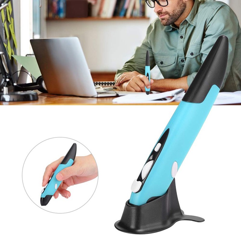 Haowecib Lápiz óptico de computadora Tipo lápiz USB, Mouse de