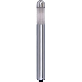 Dabmar Lighting LV62-SS 14" Mini Bollard Prismatic Lens 20W 1, Stainless Steel Finish