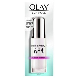 OLAY Luminous Niacinamide + AHA Face Super Serum 30 ml, Pack of 1