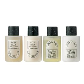 Nonfiction Body & Hair Mini Travel Set Santal Cream & Rose Pale, 1 Set / 논픽션 바디앤헤어 미니트래블 세트 상탈크림 앤 로즈페일, 1세트