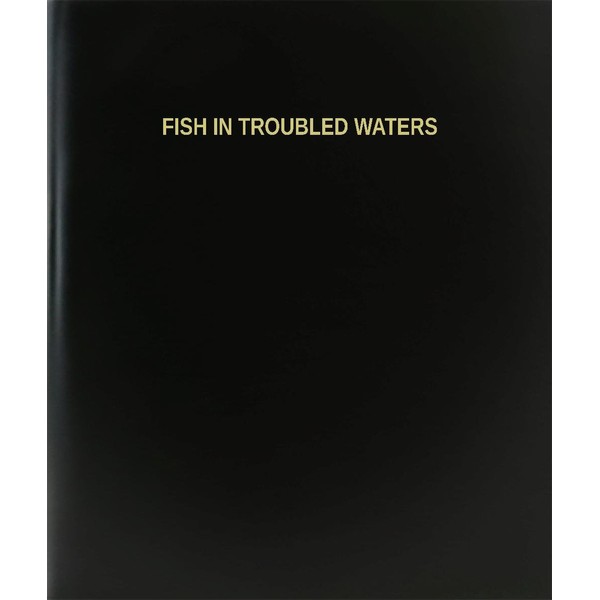 BookFactory Fish in Troubled Waters Log Book/Journal/Logbook - 120 Page,