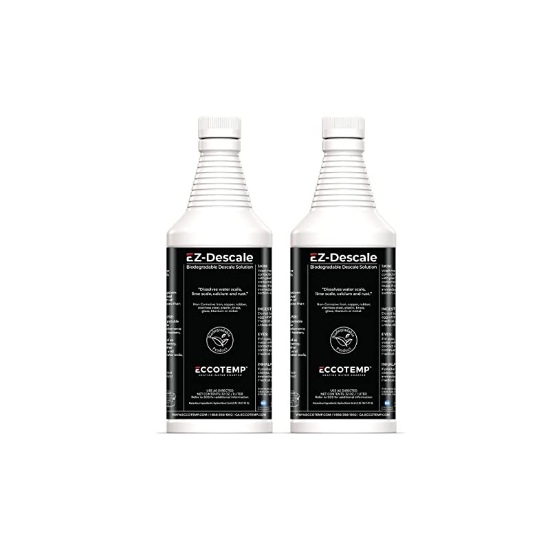 Eccotemp EZ-Flush Descaling Solution, 32 oz. (2 pack)