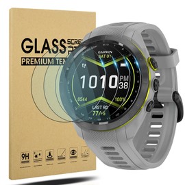 Diruite 4-Stück Displayschutz für Garmin Approach S70 42mm Schutzfolie,HD Glas Anti-Kratzen Displayschutzfolie für Garmin Approach S70 42mm Intelligente Uhr Screen Protector[Anti-Öl,9H-Härte]