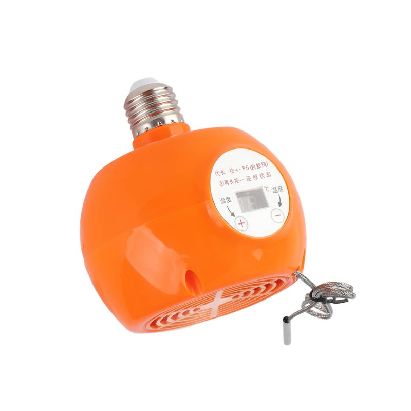 E27 Heating Lamp Auto Constant Temp Adjustable Poultry Heater Lamp