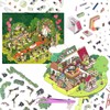 2 Sets Large Wedding 3D Stickers Scene 3D House Stickers
