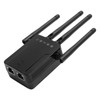 Wireless Repeater Black Dual Band WiFi Signal Network Extension Amplifier