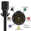 Conntek 10110-144 Heavy-Duty 7-Way Plug to Roj (12 Feet)