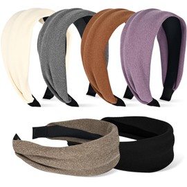 ZJCAHXJ Headbands for Women Non Slip Trendy Headbands for Women’s Hair 2.7" Wide Cute Headband for Girls, Fall Head Bands Elastic Hair Bands for Womens Fashion Accessories for Women