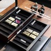 Pocket Knife Display Case for men collection holder 15-17 folding