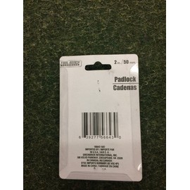 Padlock with Three Keys