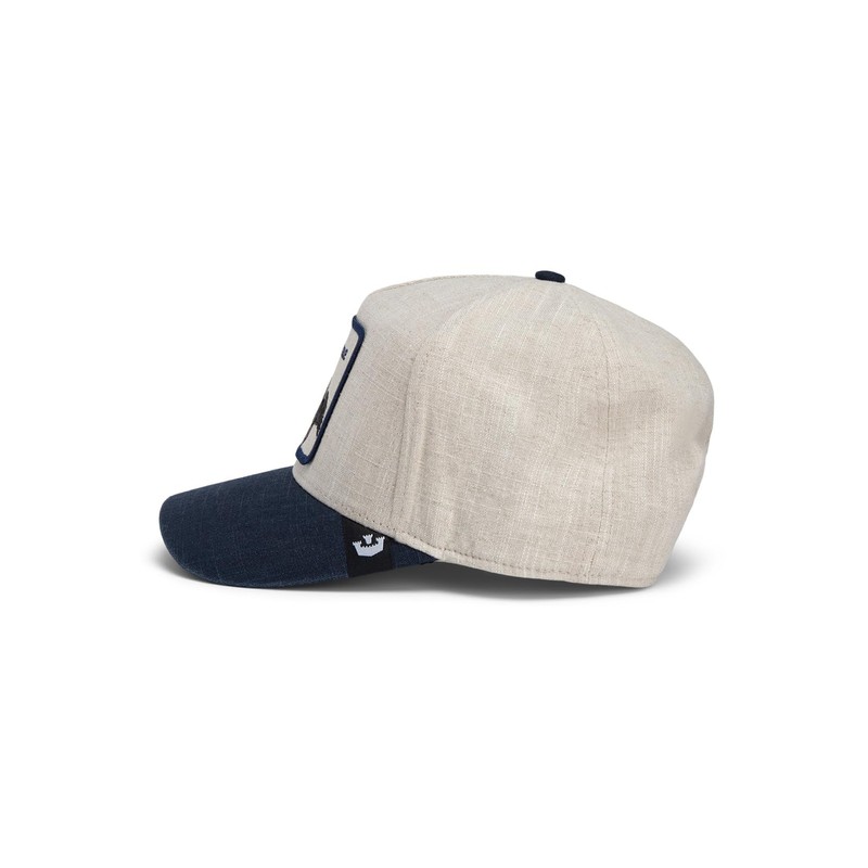 Goorin Bros. Cap Thread Rogue Navy Beige Dark Blue, Size: