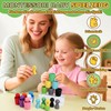 PKKP Montessori Toy from 3 Years, Wooden Sorting Stacking Stones