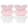 DOSMINE Muslin Baby Bibs for Drooling and Teething Newborn Drool