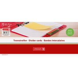 Baier & Schneider, Dividers, Inkjet Printers, Laser Printers Cardboard 190 g/m², 105 x 240 mm, green