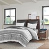 INK+IVY King Comforter Set, Chic Chevron Chenille Tufting, Boho Comforters