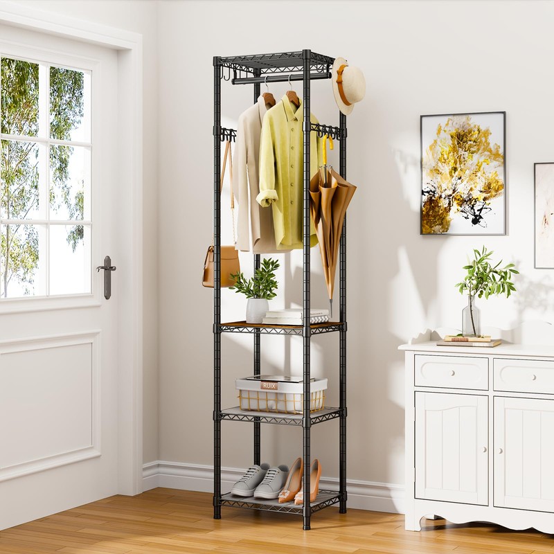 Roxibelt R1 Clothes Rack Heavy Duty, Clothing Racks for Hanging