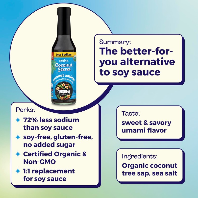 Coconut Secret Coconut Aminos (4 Pack) - 8 fl oz