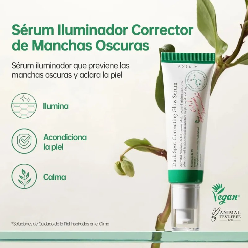Axis-y Suero Corrector Manchas 5%niacinamida Iluminador 50ml