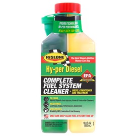 Rislone Hy-per Diesel Complete Fuel System Cleaner, Yellow