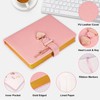 Diary with Lock for Girls, A5 PU Leather Notebook with