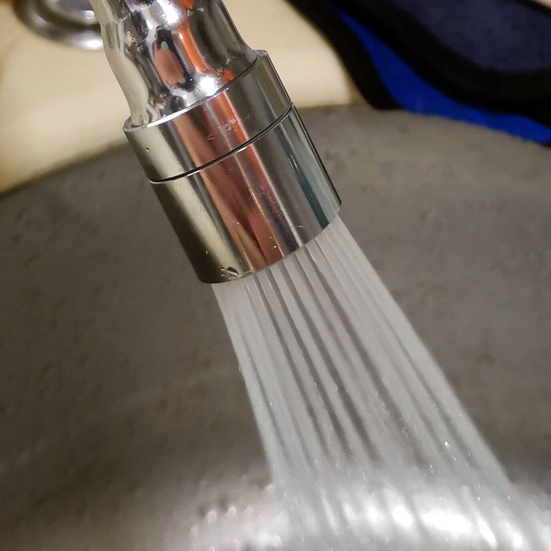 Flexible Tap Extension, Tap Attachment with 2 Modes, Water Tap
