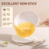 JEETEE 9.5 Inch Nonstick Frying Pan, Stone Coating Cookware, Nonstick