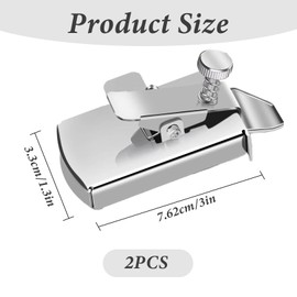 2 Pcs Universal Magnetic Seam Guide Set, Magnetic Seam Guide for Sewing Machine, Multifunctional Sewing Machine Accessories, DIY Crafts Tools for Home Beginners Professional