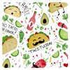 BapronBaby Taco Party Splash Mat - Waterproof Catch-All for Under