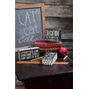 Primitives by Kathy 21495 Polka Dot Trimmed Box Sign, 3"