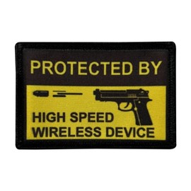 Parches para mochilas, divertidos parches de impresión de pistolas, parches tácticos, insignias de gancho y bucle de estilo militar, accesorios de aplicación de moral para chamarra, mochila, sombreros
