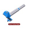 sourcing map Forstner Drill Bits 1-1/2 inch / 38mm Round