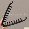 Herbeluemily Banana Clip, Hair Clip, Simple, Elegant, Casual, Hairy, Large