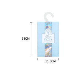 6 Sachets Wardrobe Fresheners Drawer Fresheners, Drawer Fresheners With Hanging Sachets, Aromatherapy Sachets with Natural Scents for Closets and Drawers