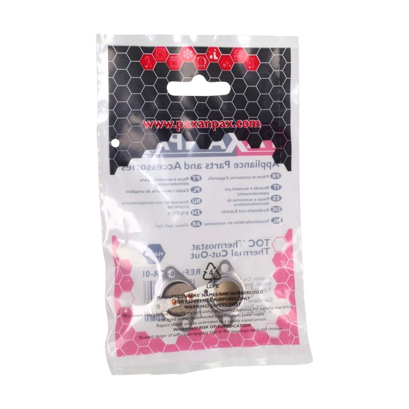 Paxanpax PLD1529 Compatible 'White Spot' Type TOC Thermostat Thermal Cut-Out