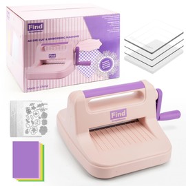 Find Scrapblooms 6 inch Die Cutting Machine Kit,Manual Embossing Machine for Cardmaking,Scrapbooking,Gift Box