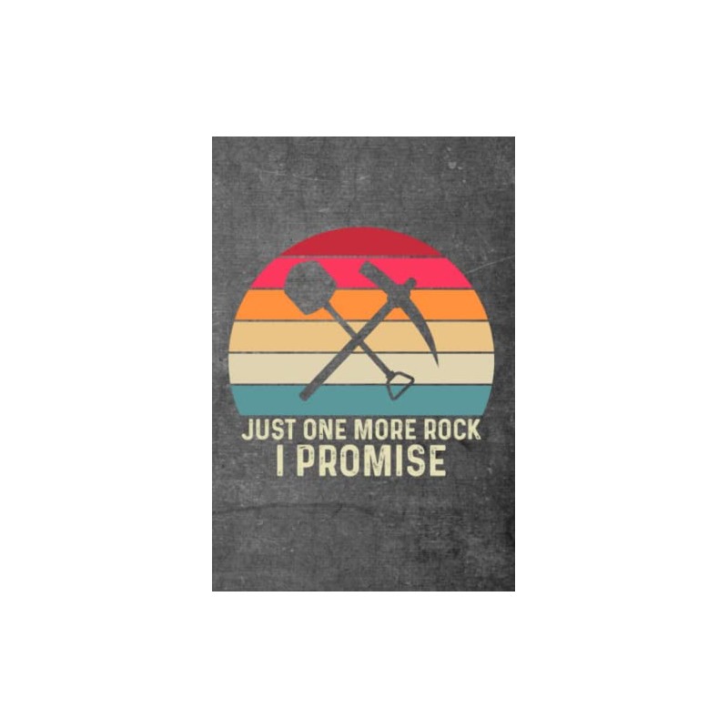 Just One More Rock I Promise Notebook: Great Christmas or