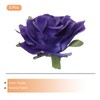 MECCANIXITY 5 Pcs Rose Flower Hair Clips 4 Inch Flower