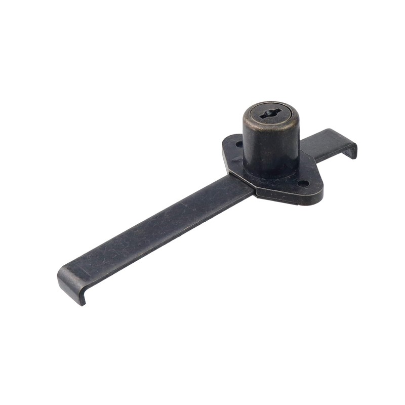 Chinflly Drawer Lock,Zinc Alloy Cabinet Showcase Display Case Lock with