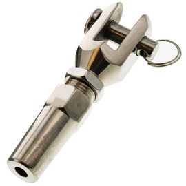 1/8" Stainless Steel Swageless Jaw