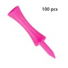Zivisk Pink Golf Tees Plastic 57MM 100 Count Long Castle