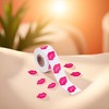 500 pegatinas de labios bronceadores, calcomanía autoadhesivo perforado rosado, estampado