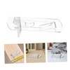 DOITOOL 30pcs Transparent Shelf Support Pegs for Cabinets Kitchen Shelving