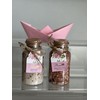 Set of 2 Bath Salts with Rose Petals Himalayan Bath