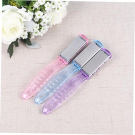 Healvian 1pc Double-sided Callus Remover for Feet Exfoliating Scrub Tool Random Color for Removing Dead Skin and Callus Easy to Clean