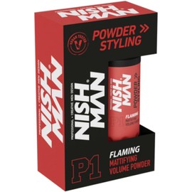 NISHMAN P1 Flaming Powder Styling - Mattifying Volume Powder - 20g