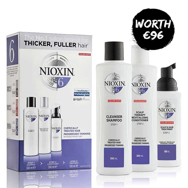 Nioxin System 6 Three Part Loyalty Kit